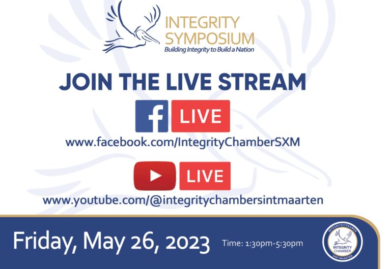 Integrity Chamber Invites the Public to Participate Virtually in the Integrity Symposium